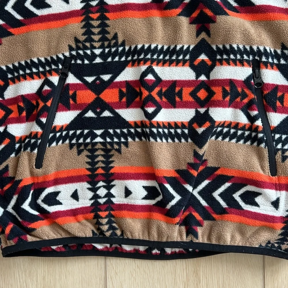 🔥RARE🔥COLOR/PATTERN🔥KAVU Cavanaugh Fleece Jacket - Women's M🔥 - Picture 4 of 5